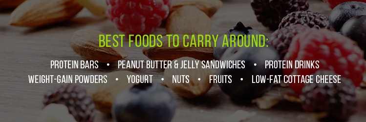 best foods to carry around
