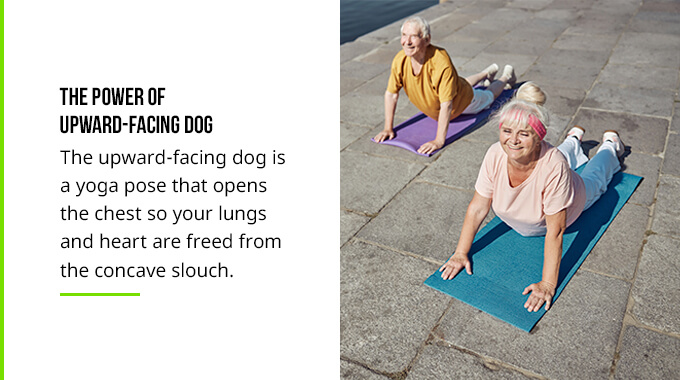 two people stretching on yoga mats