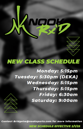 2025 Rx Schedule