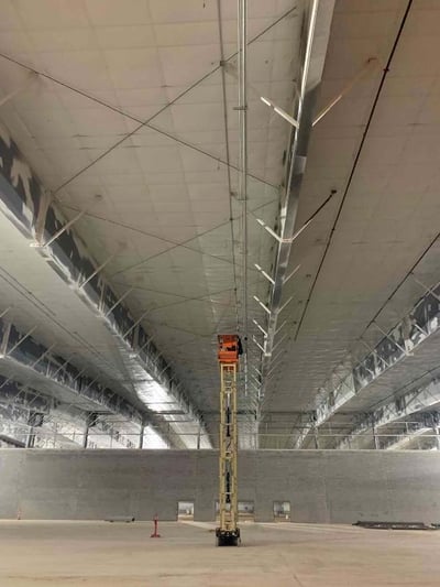 BUILDING 300 - INSTALLINIG LIGHTING CONDUITS IN 300 EAST