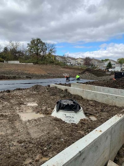 CONSTRUCTION OF TEMPORARY SITE ACCESS ROAD