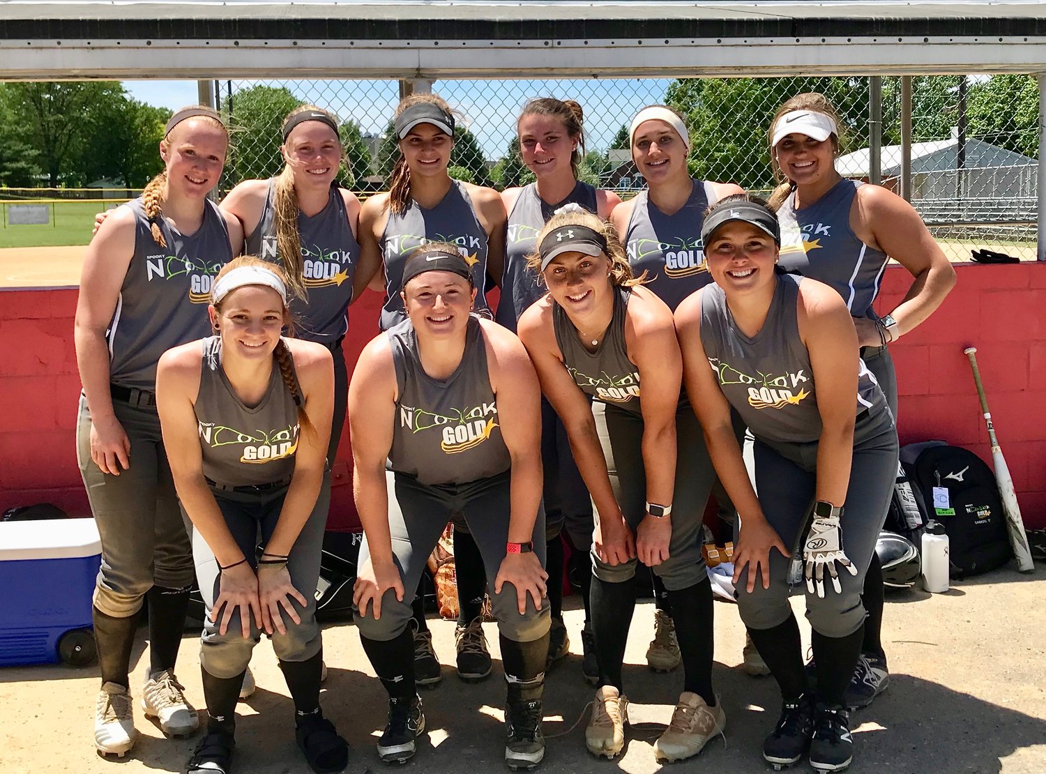 College Gold Softball Spooky Nook Sports