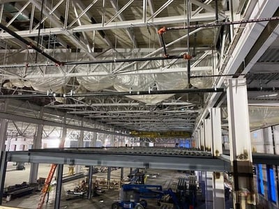 INSTALLATION OF METAL DECK FOR THE - 3RD FLOOR- SECTOR 2