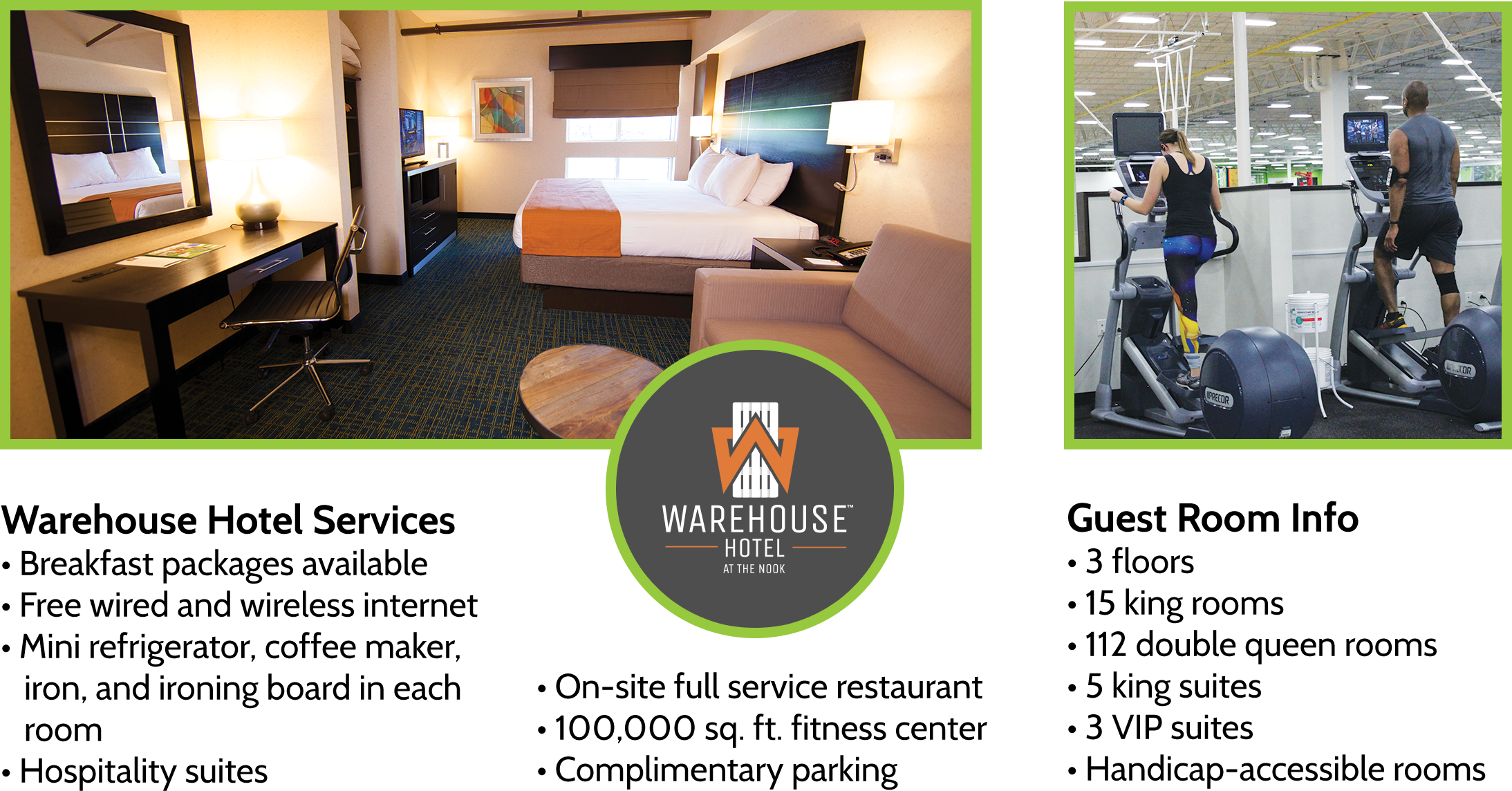 Warehouse Hotel at Spooky Nook