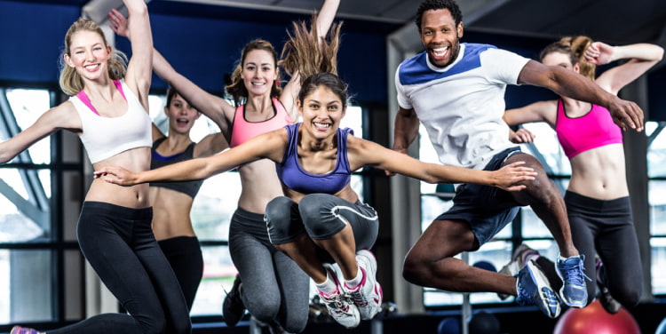 group exercise class