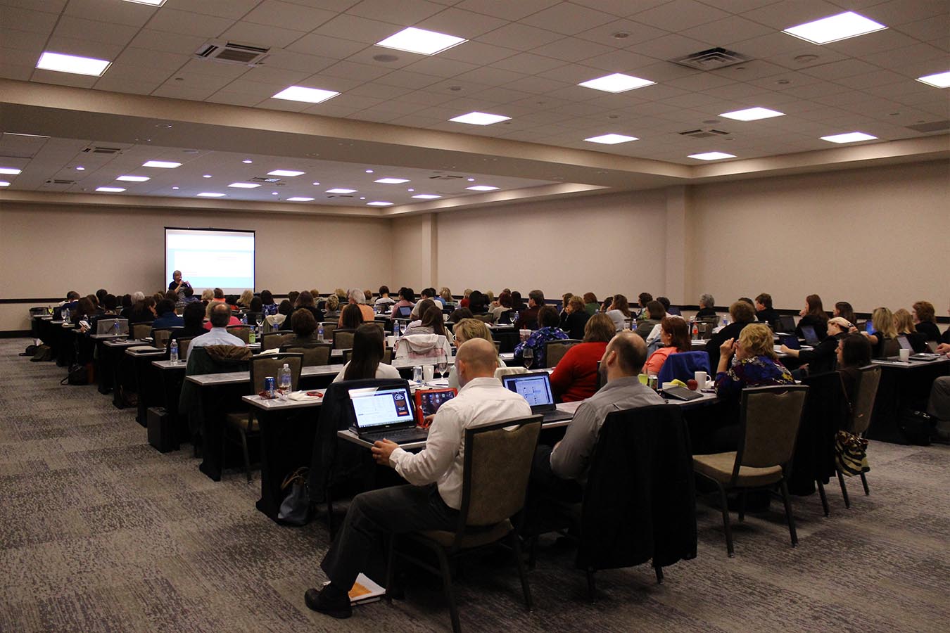 inside conference room at Nook Meetings & Events in Manheim, PA