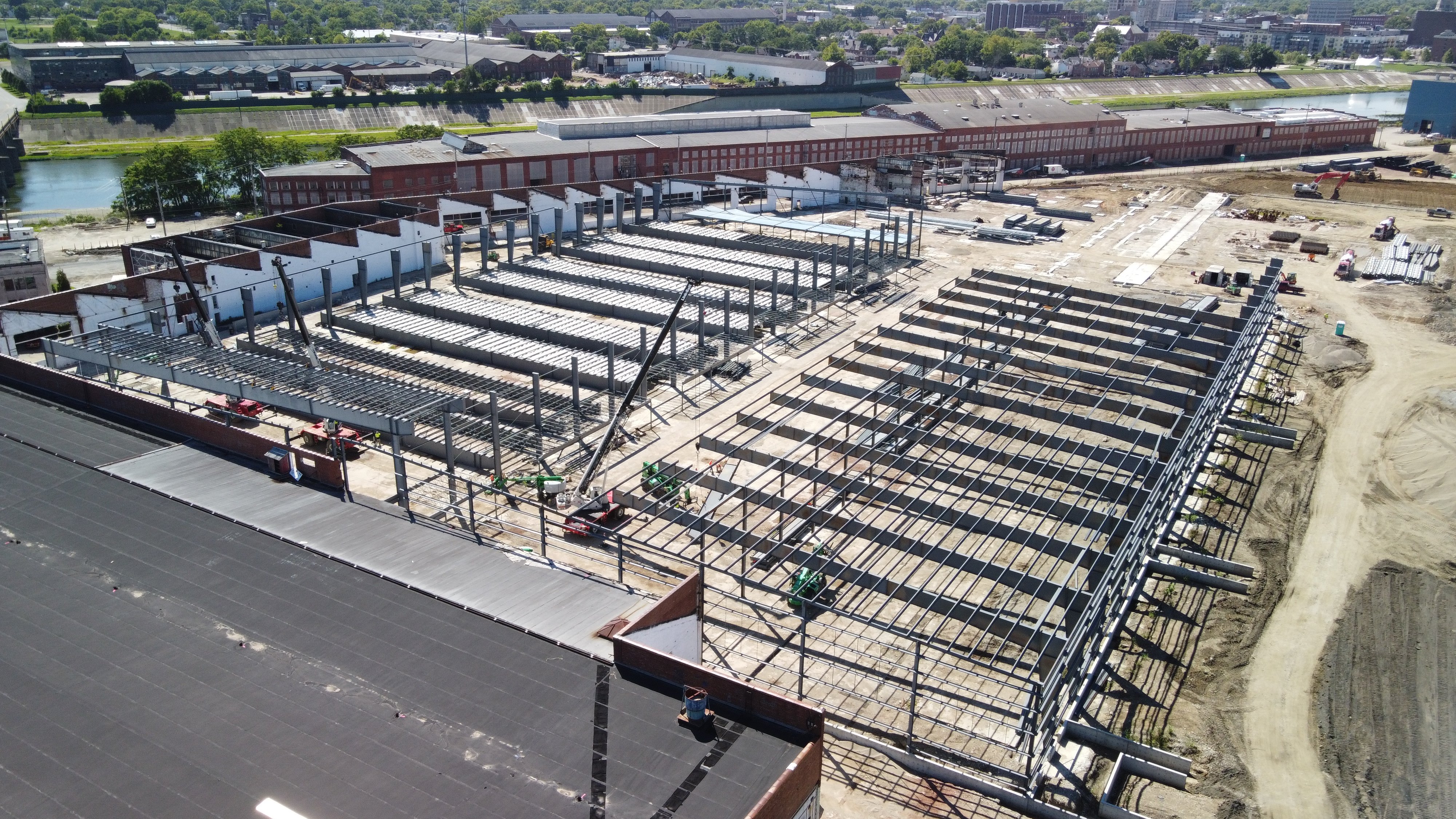 Drone photo of Mill 1 - August 2020