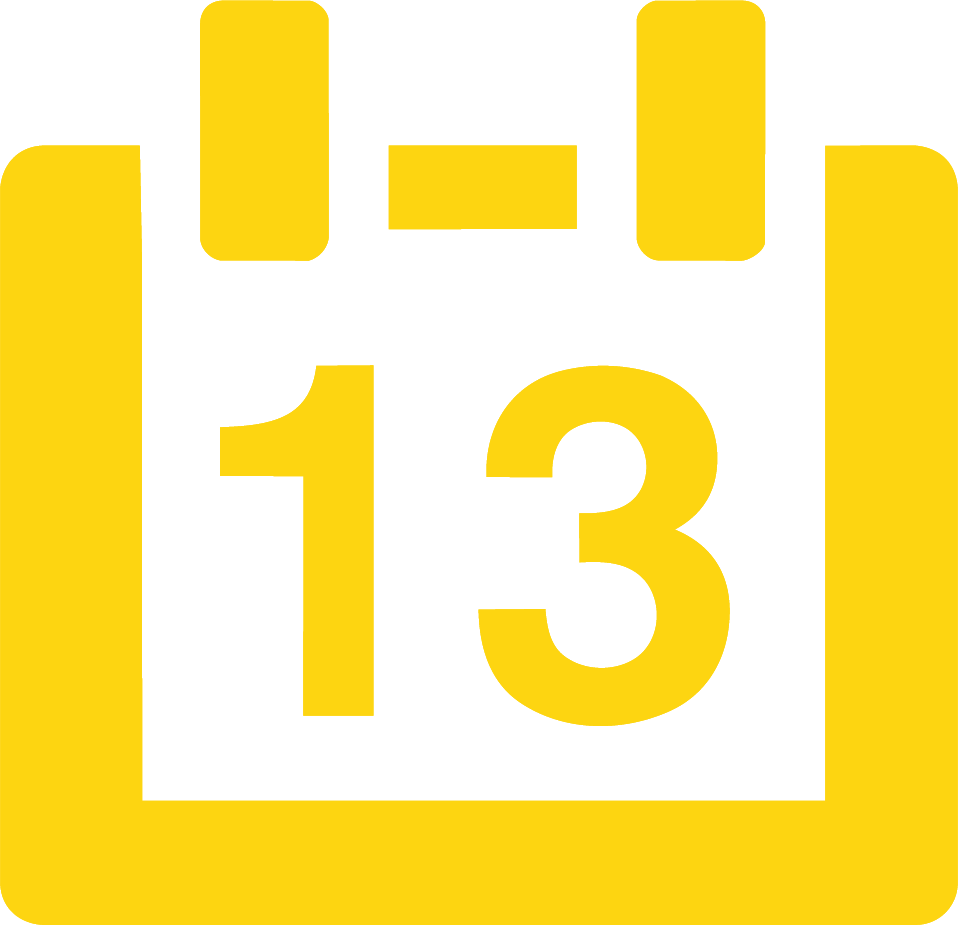 NLL calendar icon yellow
