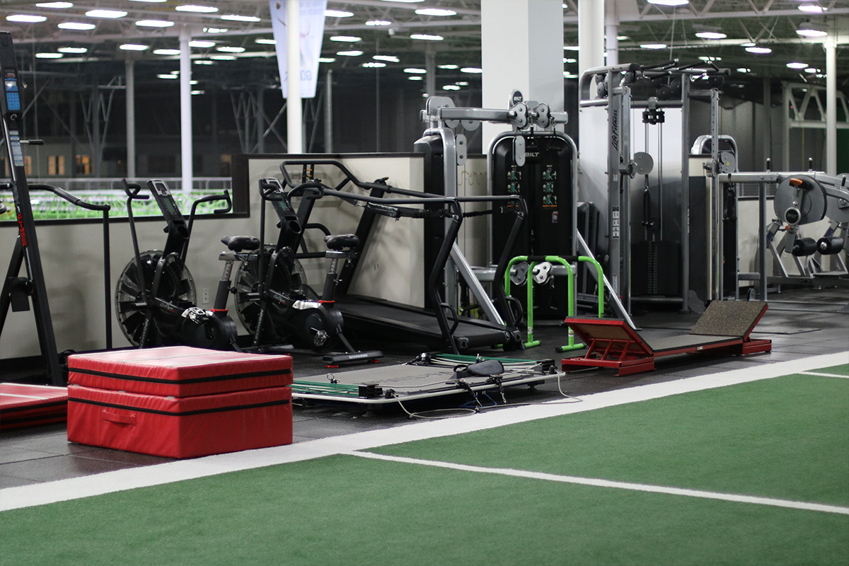 Tred sled and airdyne