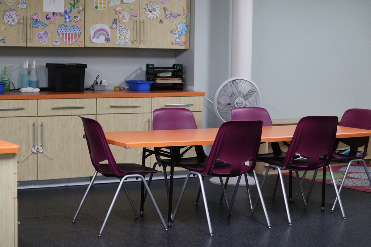 Table and chairs