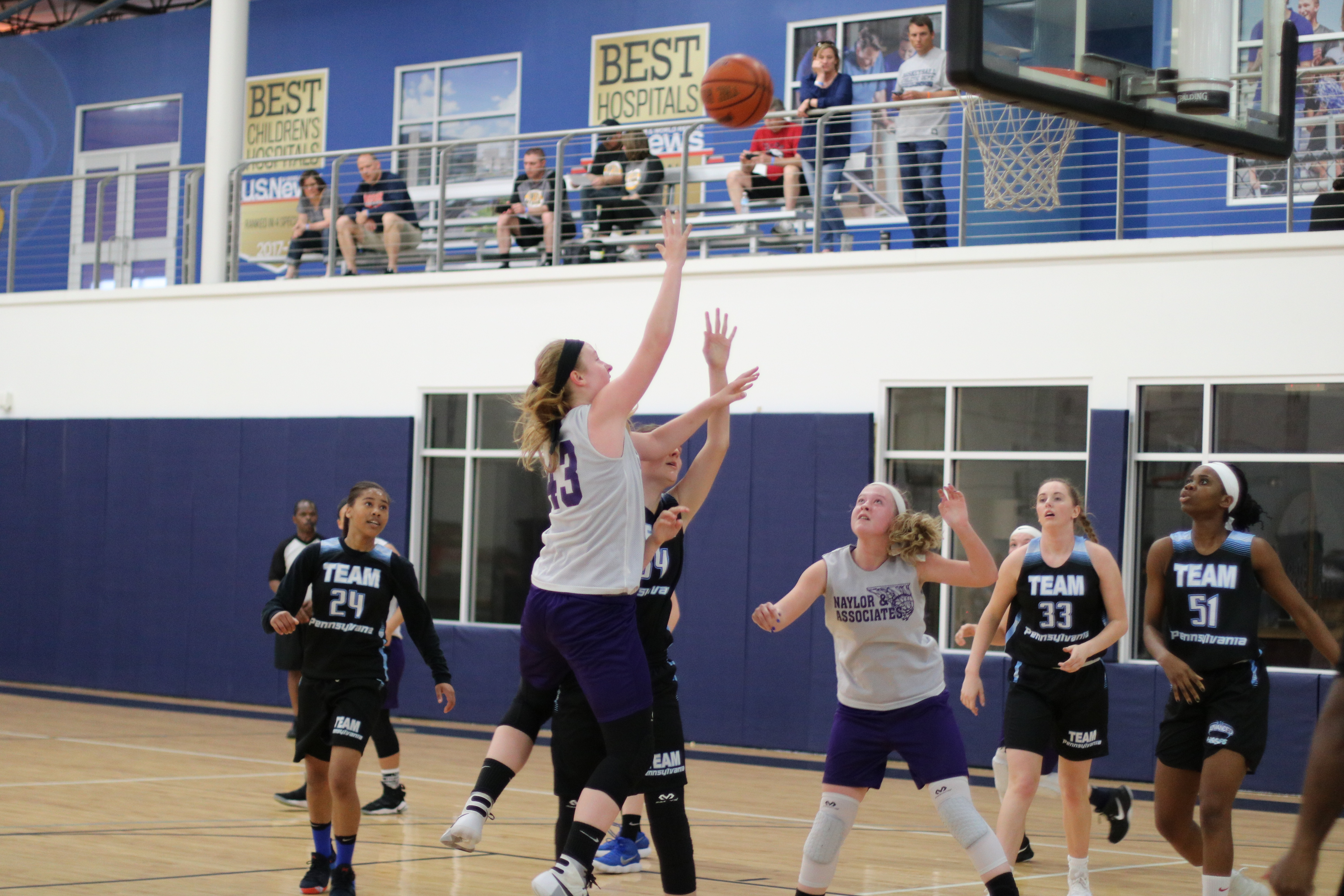 girl shooting basketball hamilton ohio