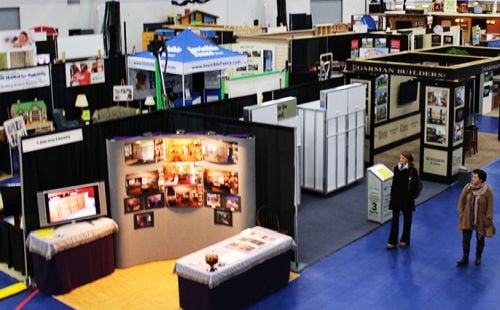 trade show booths at Nook Meetings & Events in Manheim, PA